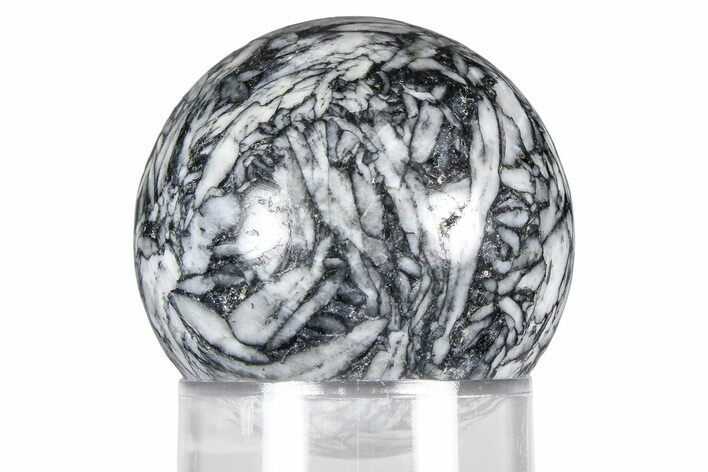 Polished Pinolite Sphere - Austria #380787